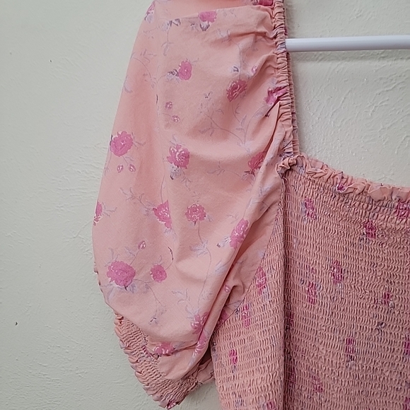 LoveShackFancy X Target Simone Pink Tiered Ruffle Maxi Dress - Picture 6 of 15